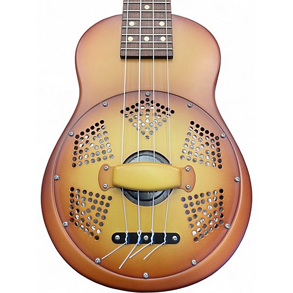 Used National TRIOLIAN RESO UKE Honey Burst Ukulele