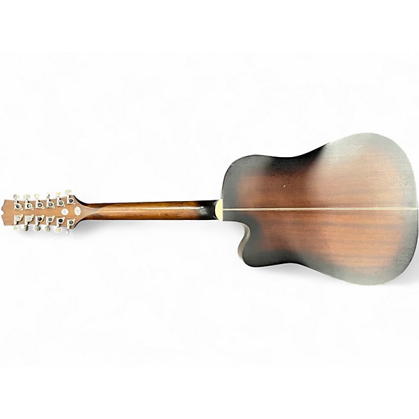 Used Mitchell T331-TCE-BST Edge Burst 12 String Acoustic Electric Guitar