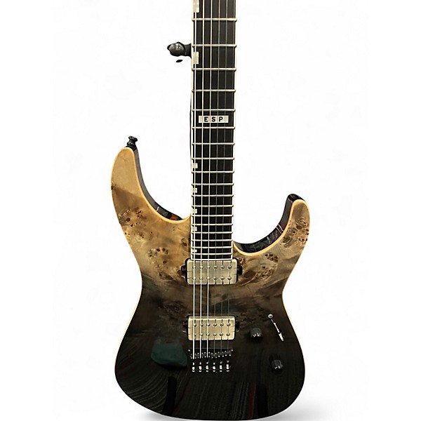 Used ESP E-II M-2 BLACK NATURAL FADE Solid Body Electric Guitar