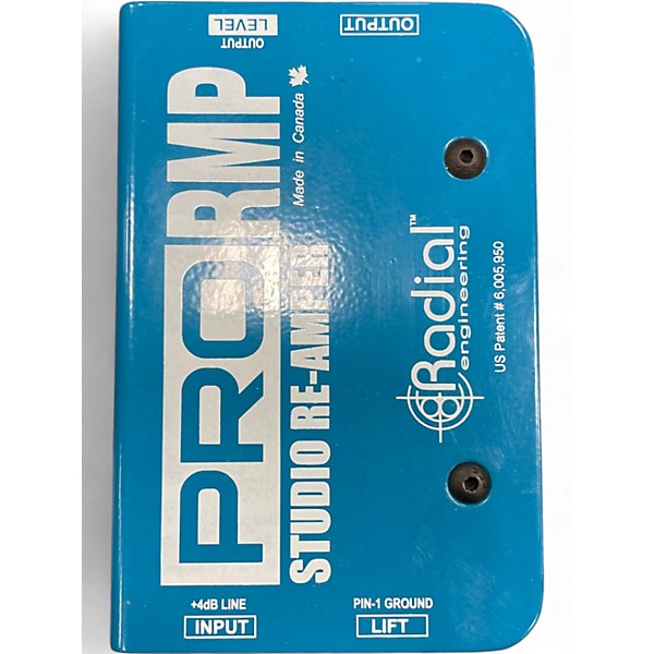 Used Radial Engineering Pro RMP Passive ReAmping Audio Converter