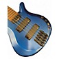 Used Yamaha RBX775 5 String Blue Electric Bass Guitar