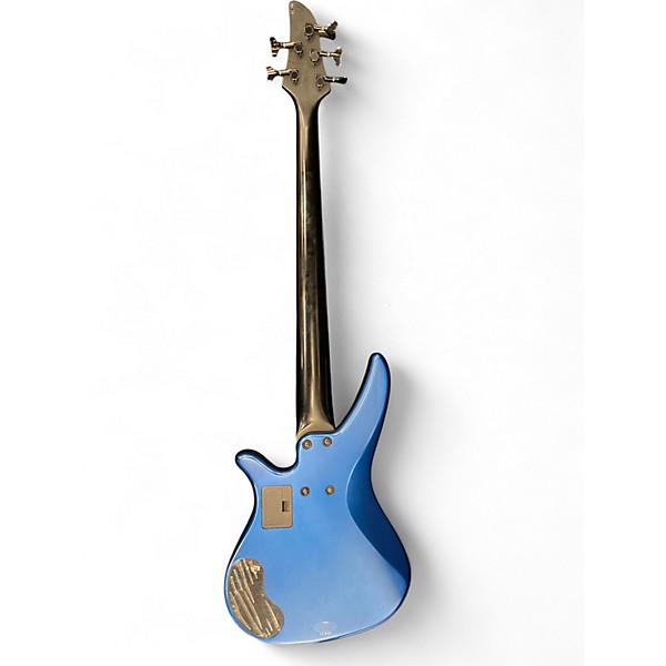 Used Yamaha RBX775 5 String Blue Electric Bass Guitar