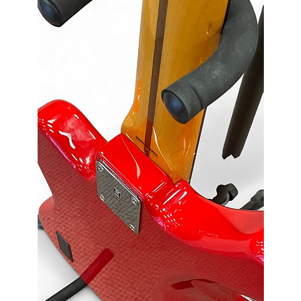 Used Fender JAB J-Craft Jaguar Bass MIJ Hot Rod Red Electric Bass Guitar