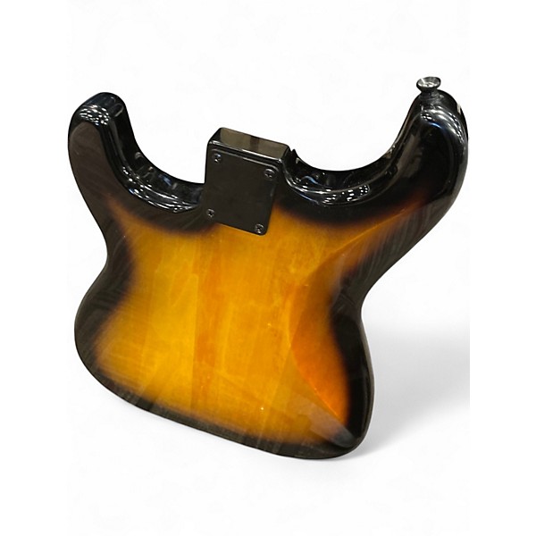 Used Squier Bullet Stratocaster HSS 2 Tone Sunburst Solid Body Electric Guitar