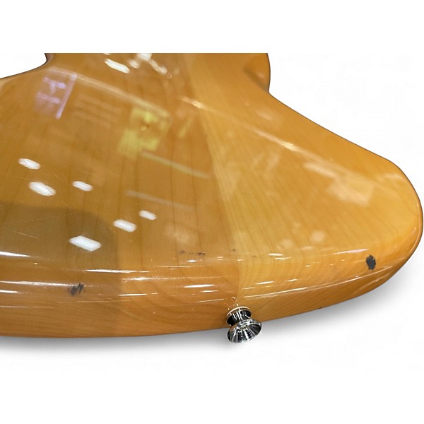 Used Squier Vintage Modified Jazz Bass Natural Electric Bass Guitar