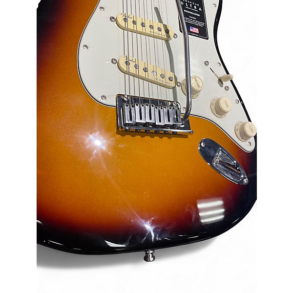 Used Fender American Ultra Stratocaster ULTRABURST Solid Body Electric Guitar