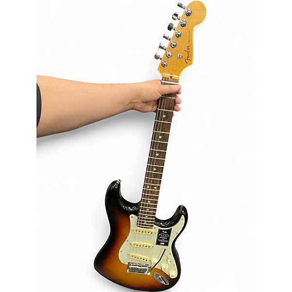 Used Fender American Ultra Stratocaster ULTRABURST Solid Body Electric Guitar