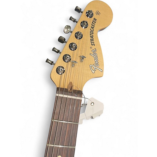 Used Fender Limited Edition American Performer Timber Stratocaster Brown Solid Body Electric Guitar