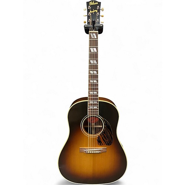 Used Gibson Custom 1942 Banner Southern Jumbo Vintage Sunburst Acoustic Guitar