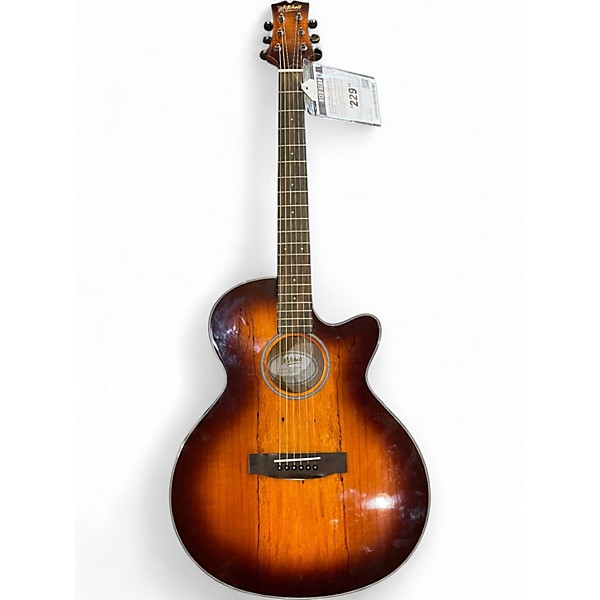 Used Mitchell MX430SM Brown Acoustic Electric Guitar