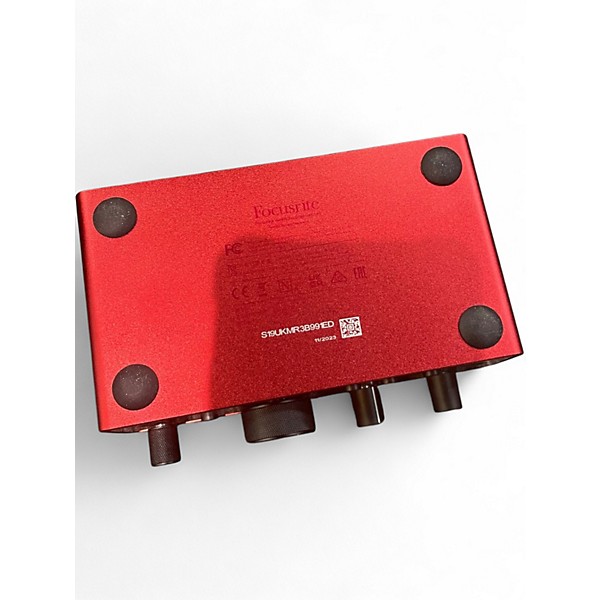 Used Focusrite Scarlett Solo Gen 4 Audio Interface