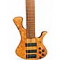 Used Ays Zero Model Natural Exotic Burl Electric Bass Guitar