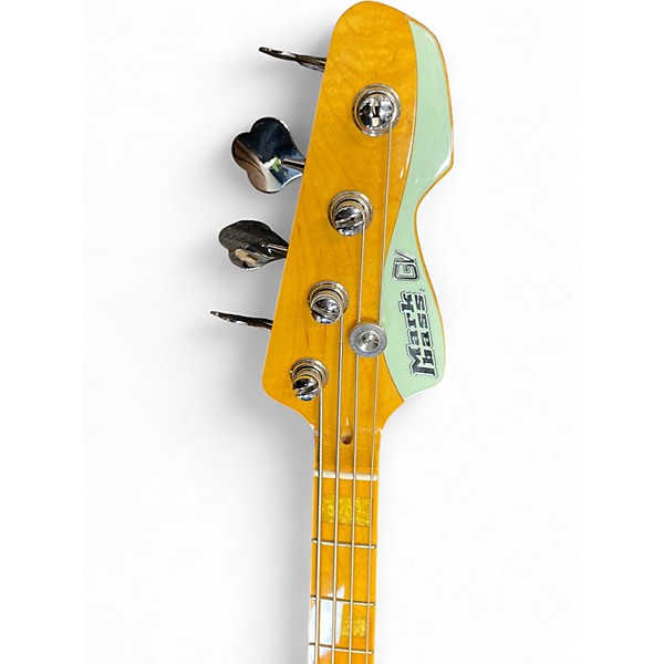Used Markbass GV4 Seafoam Green Electric Bass Guitar