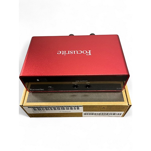 Used Focusrite Scarlett Solo Gen 3 Audio Interface