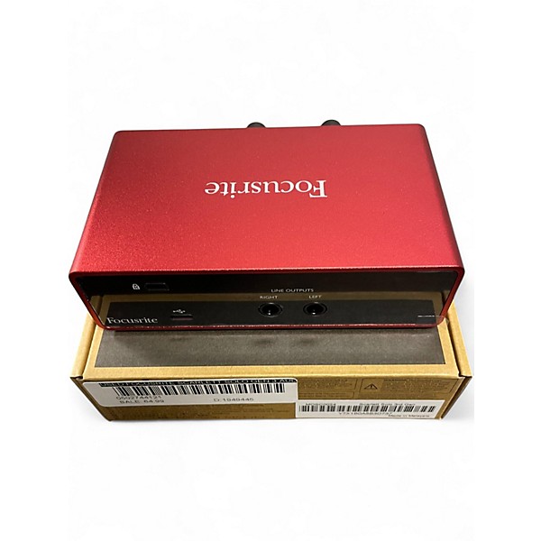 Used Focusrite Scarlett Solo Gen 3 Audio Interface