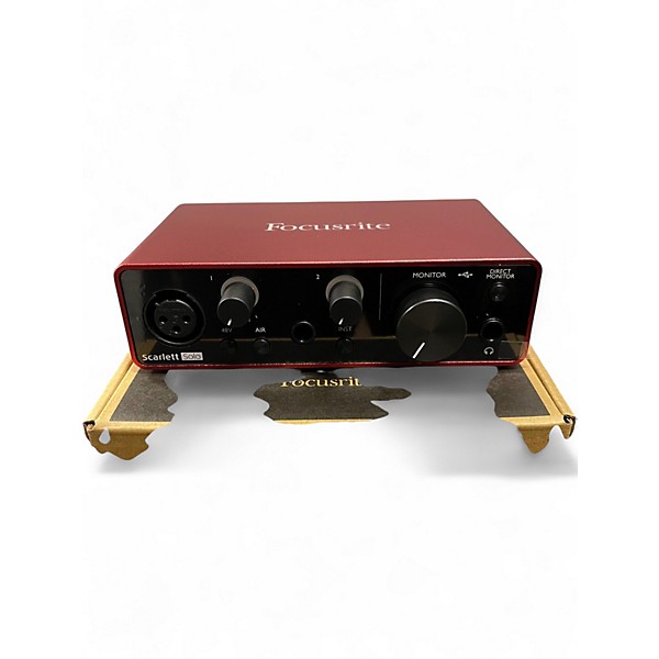 Used Focusrite Scarlett Solo Gen 3 Audio Interface