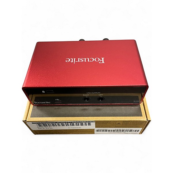 Used Focusrite Scarlett Solo Gen 3 Audio Interface