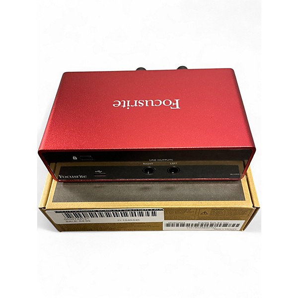 Used Focusrite Scarlett Solo Gen 3 Audio Interface