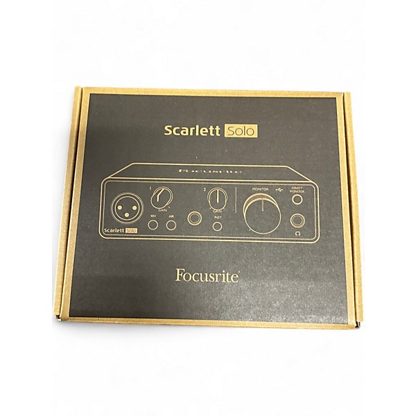 Used Focusrite Scarlett Solo Gen 3 Audio Interface