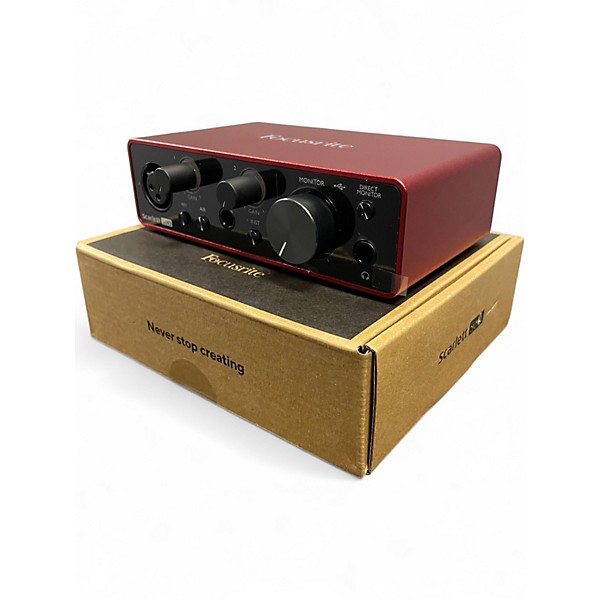 Used Focusrite Scarlett Solo Gen 3 Audio Interface
