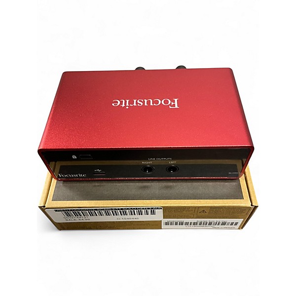 Used Focusrite Scarlett Solo Gen 3 Audio Interface