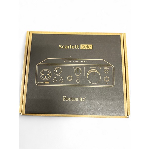Used Focusrite Scarlett Solo Gen 3 Audio Interface