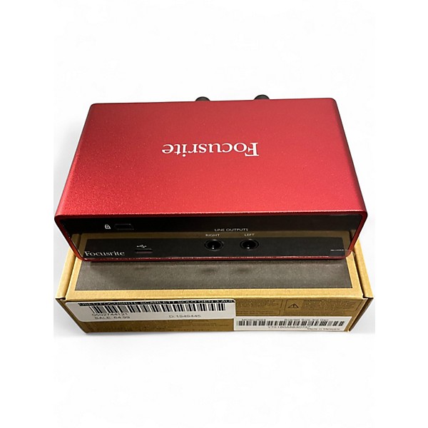 Used Focusrite Scarlett Solo Gen 3 Audio Interface
