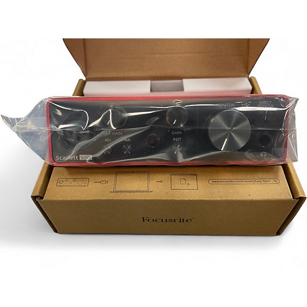 Used Focusrite Scarlett Solo Gen 3 Audio Interface