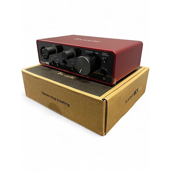 Used Focusrite Scarlett Solo Gen 3 Audio Interface