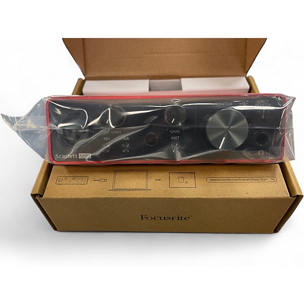 Used Focusrite Scarlett Solo Gen 3 Audio Interface