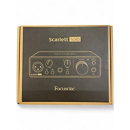 Used Focusrite Scarlett Solo Gen 3 Audio Interface