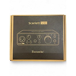 Used Focusrite Scarlett Solo Gen 3 Audio Interface