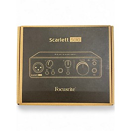 Used Focusrite Scarlett Solo Gen 3 Audio Interface