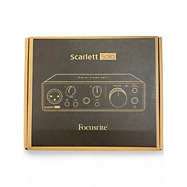 Used Focusrite Scarlett Solo Gen 3 Audio Interface