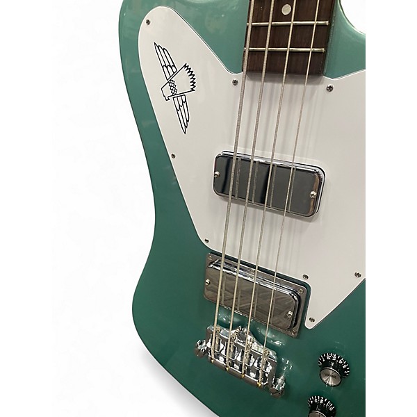 Used Gibson Thunderbird Non Reverse Inverness Green Electric Bass Guitar