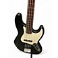 Used 2007 Fender Standard Fretless Jazz Bass Black Electric Bass Guitar