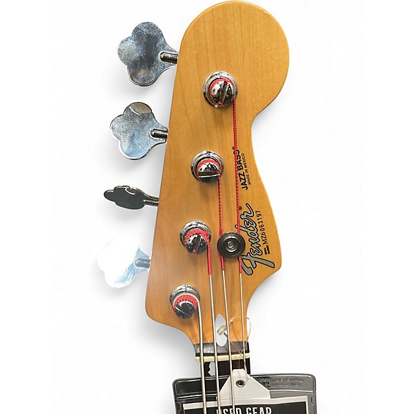 Used 2007 Fender Standard Fretless Jazz Bass Black Electric Bass Guitar