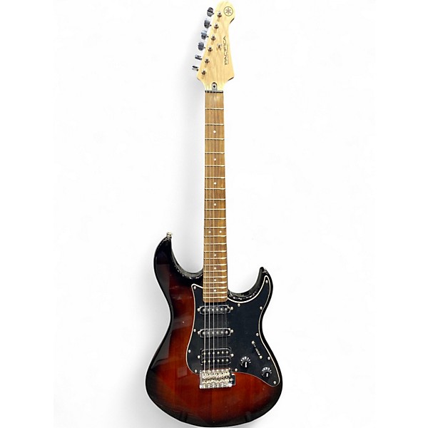 Used Yamaha Pacifica Vintage Sunburst Solid Body Electric Guitar