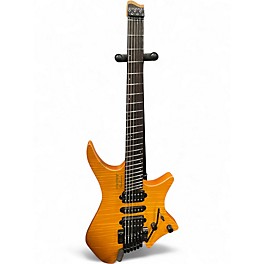 Used strandberg Boden Fusion NX 6 AMBER YELLOW Solid Body Electric Guitar