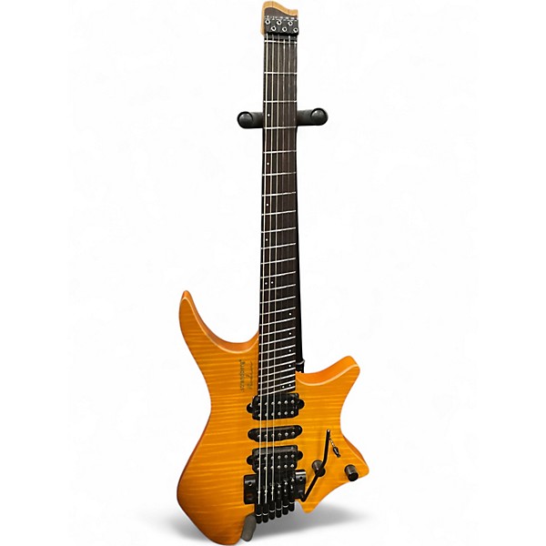 Used strandberg Boden Fusion NX 6 AMBER YELLOW Solid Body Electric Guitar