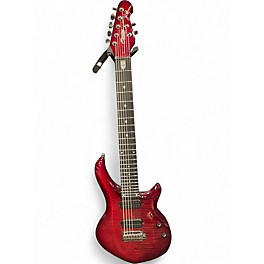 Used Sterling by Music Man maj270 crimson red Solid Body Electric Guitar