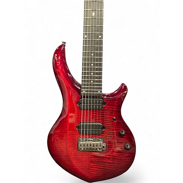 Used Sterling by Music Man maj270 crimson red Solid Body Electric Guitar