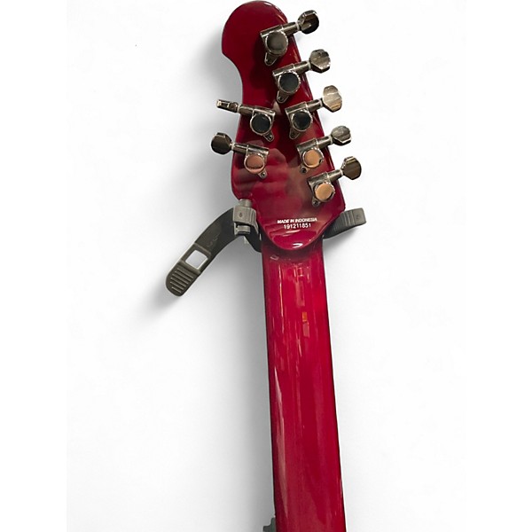 Used Sterling by Music Man maj270 crimson red Solid Body Electric Guitar