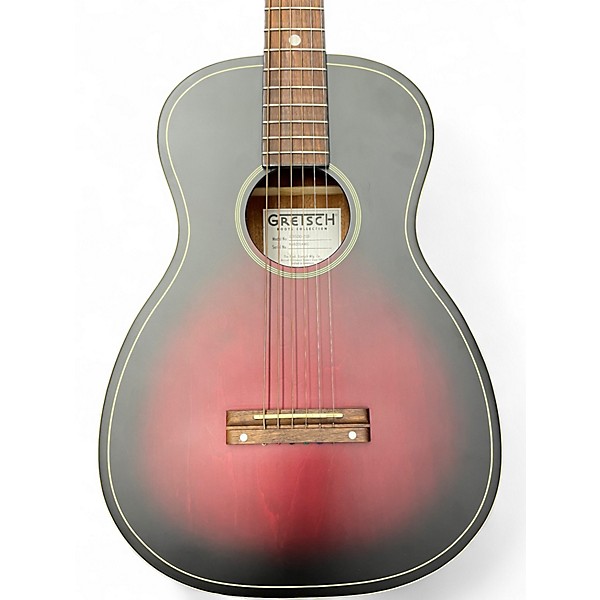 Used Gretsch Guitars G9500 Jim Dandy DEEP CHERRY BURST Acoustic Guitar