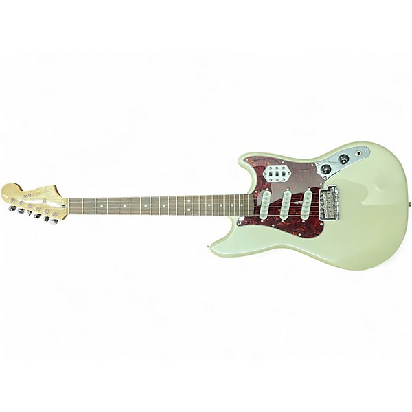 Used Squier PARANORMAL CYCLONE Pearl White Solid Body Electric Guitar