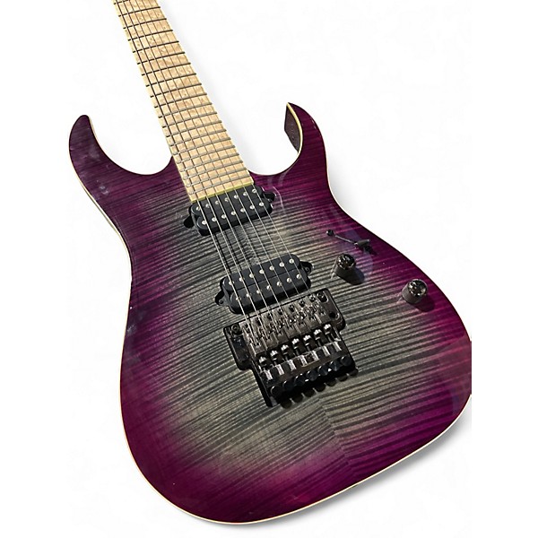 Used 2016 Ibanez RG752FMMS ABALONE Solid Body Electric Guitar