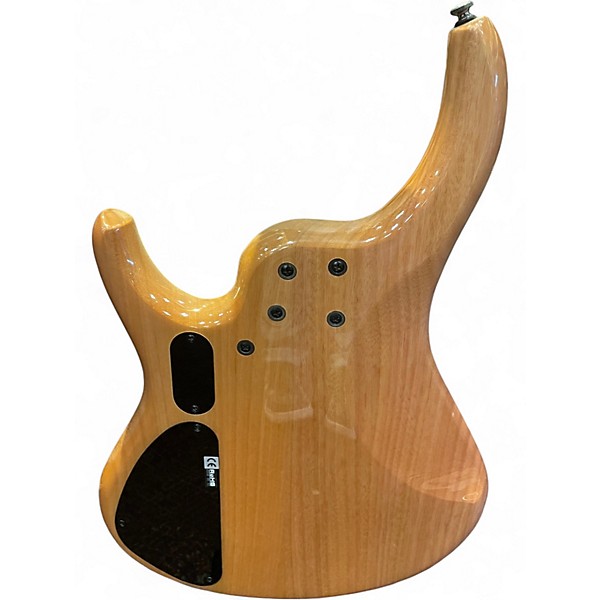 Used MTD Kingston KZ 6 String Natural Maple Electric Bass Guitar