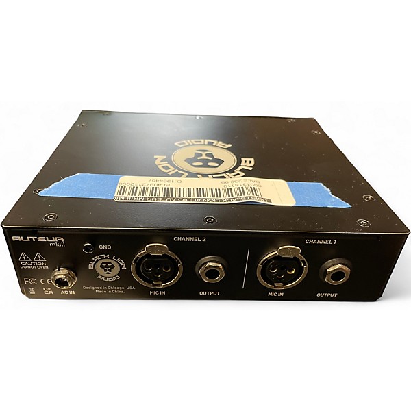 Used Black Lion Audio Auteur MKIII Microphone Preamp