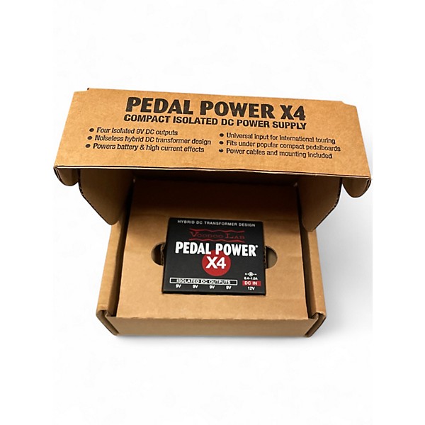 Used Voodoo Lab Pedal Power X4 Power Conditioner