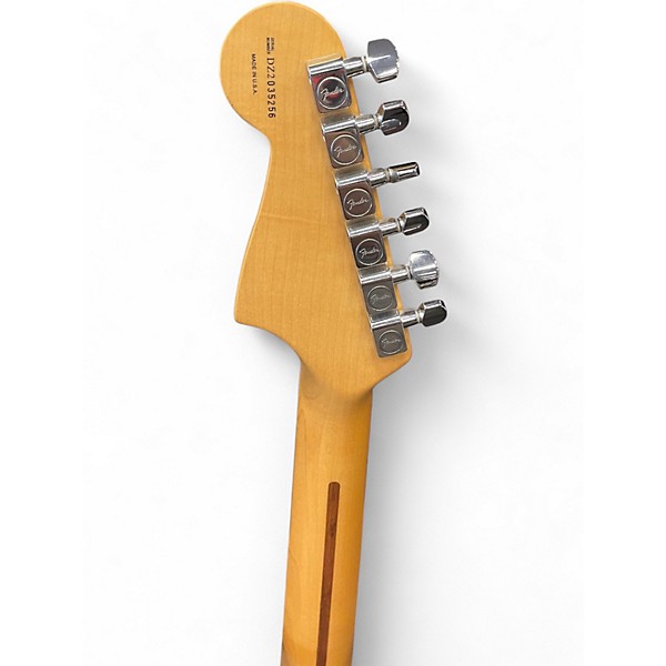 Used 2002 Fender CYCLONE Daphne Blue Solid Body Electric Guitar